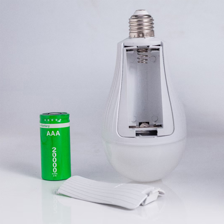 2835/5730 SMD LED E27 LED Emergency Bulb 20W 25W With Lithium Battery
