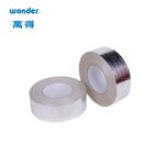 Bopp Heat Resistant Aluminum Foil Tape Roll 48mm Width Packaging