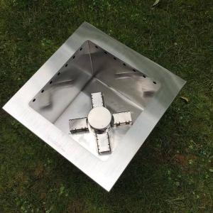 China 13 Inch Outdoor Fire Pit Stainless Steel Smokeless 13 Inch Log Burner wholesale