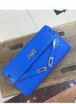 OEM high quality jeans blue women soft calfskin brand name purse designer purse