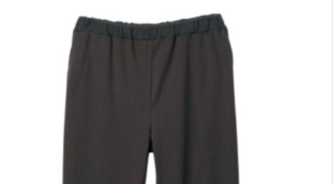 Dry Staining 160gsm Men Cotton 100% Knitted Dark Grey Pants