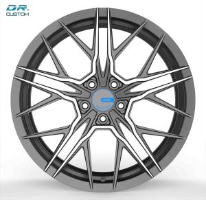 China SAE Custom 2 Piece Wheels 6061 T6 Aerometal 9J 19 Inch For BMW wholesale