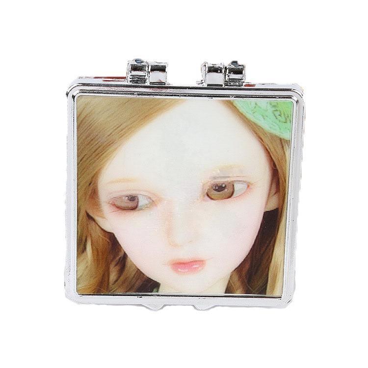Mini Desk Compact Make-Up Cosmetic Vanity Dressing Standing Portable Makeup Mirror