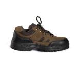Shengjie Metal Eyelets Steeltoe Microfiber Leather Rubber Outsole Unisex Slip