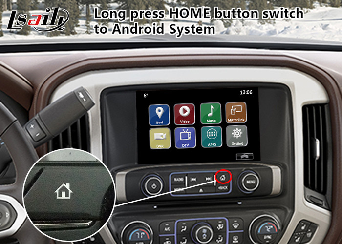 Android Carplay Interface For Chevrolet Silverado Tahoe Mylink System 2014-2019