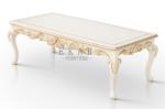 Luxury Antique Rectangle Coffee Table Hand Carved Wooden Coffee Table