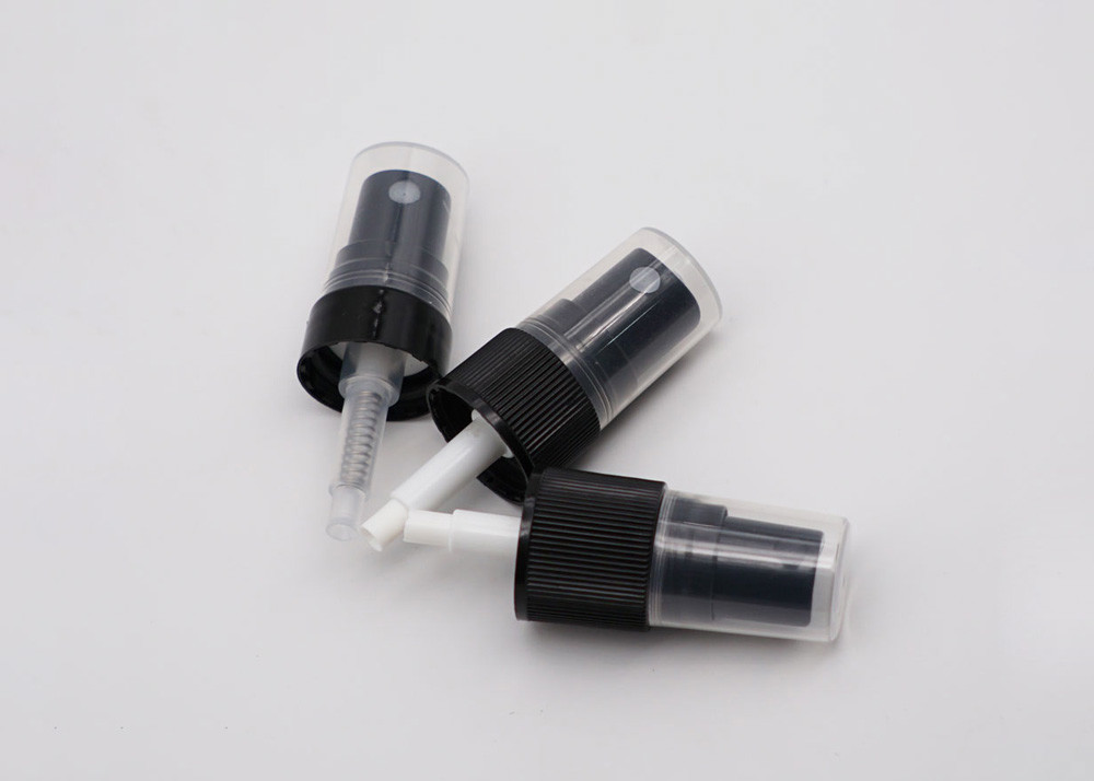 Dust Free Mist Spray Pump Bamboo Plastic Fine Mist Sprayer For Bottles
