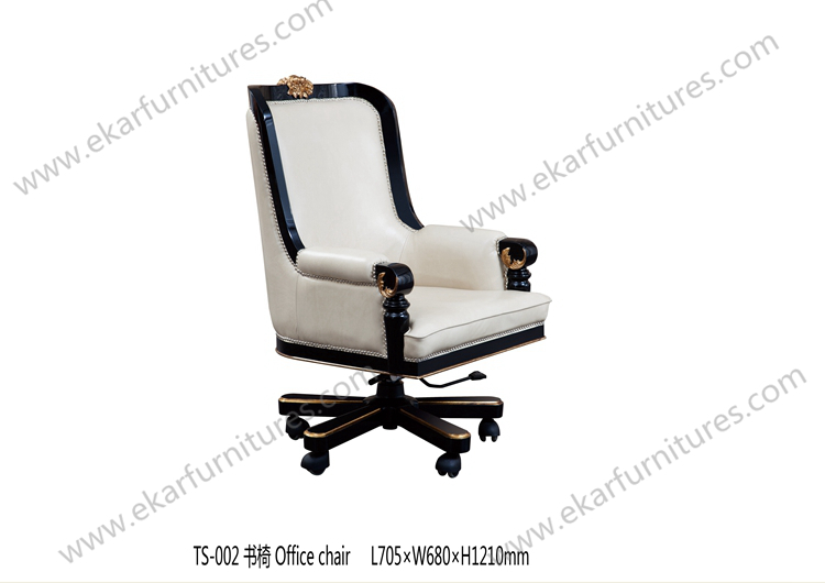 Home Office Furniture With Wheels Leather Office Chair TS-002