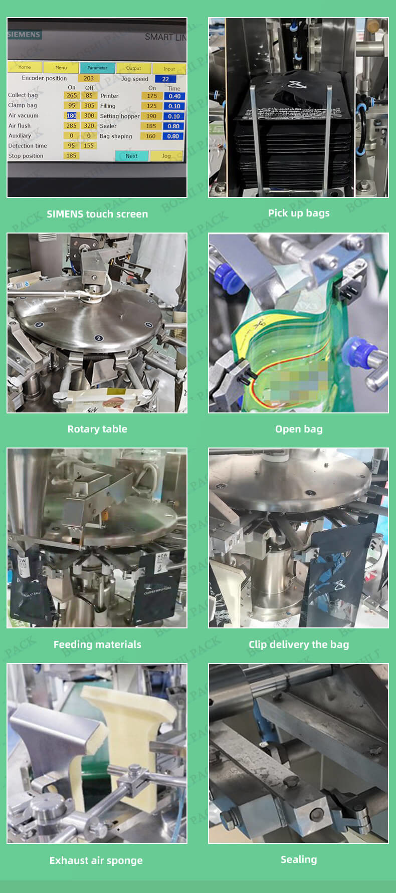 Automatic Pillow Bag Spice Powder Packing Machine With Auger Filler