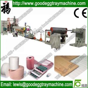 China Life vest/Bag liner EPE foam sheet extruder plant wholesale