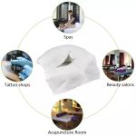 Disposable 30*41CM Massage Face Cradle Covers Spunlance Cotton
