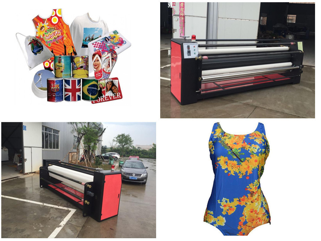 Rotary Fabric Textile Calender Machine Thermal Transfer Press Printing Machine