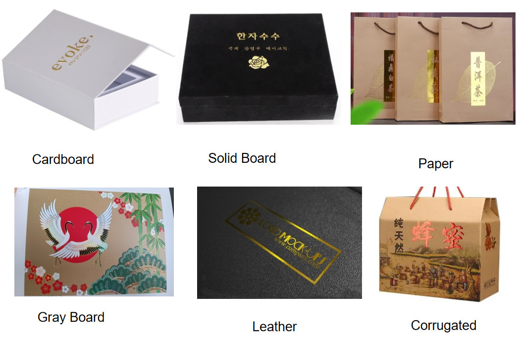 Automatic Servo Hot Stamping Machine For Paper Cardboard Two Rolls
