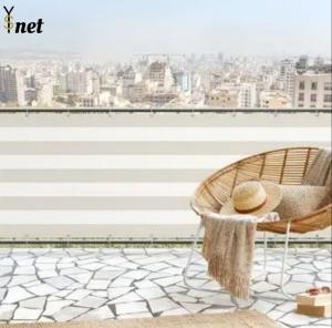 China 100GSM - 200GSM Balcony Privacy Screen Fence PE Balcony Fence Screen wholesale