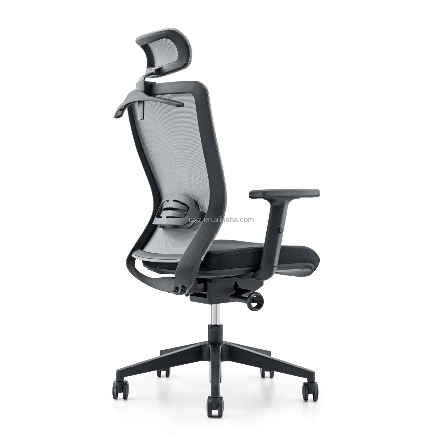 Office Computer High Back Executive Chair with Mesh Fabric and Stainless Steel Frame