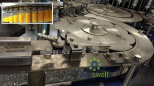 China Electric Bottled Juice Beverage Filling Machine With Discharge Starwheel wholesale