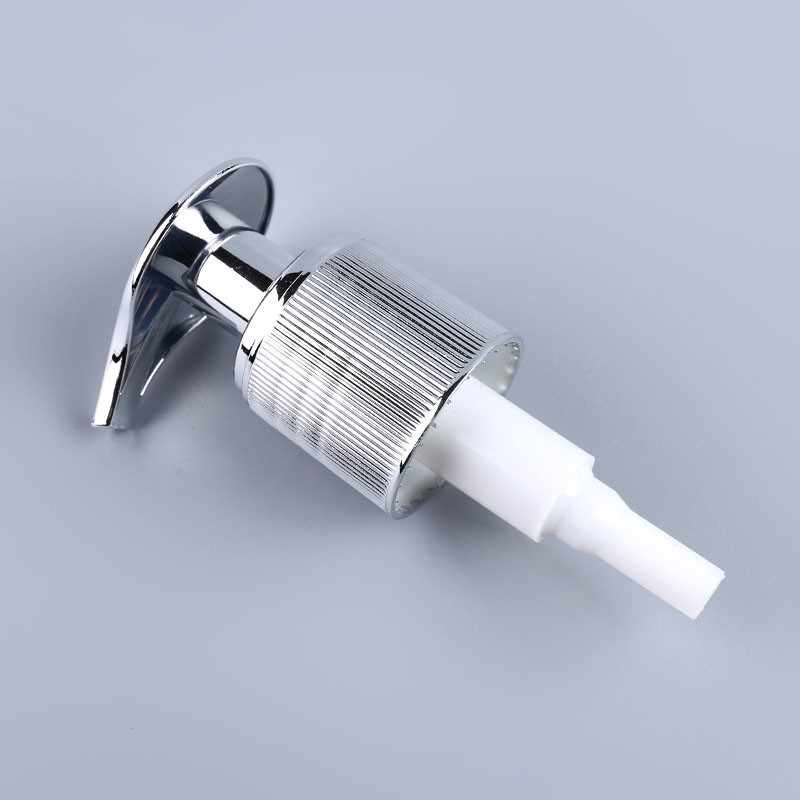 Large output liquid dispenser lotion pump for shampoo bottle head