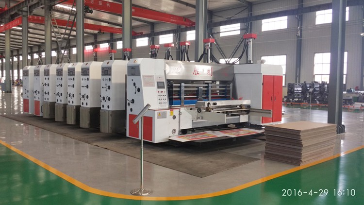 Electric Multi Color Corrugated Sheet Printing Machine Easy Operation