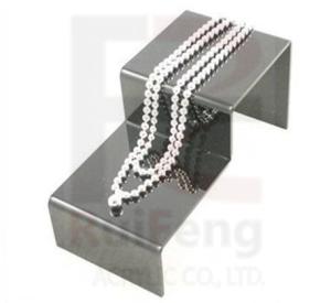 China Custom Necklace Display tray, Black necklace display holder wholesale