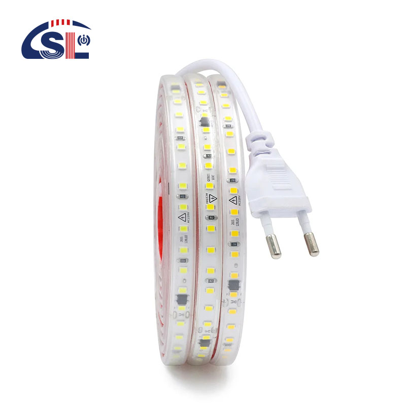 120 LEDs Flexible Tape Lamp with IC Home Lighting 110v/220V 2835 LED Strip Light Waterproof IP65