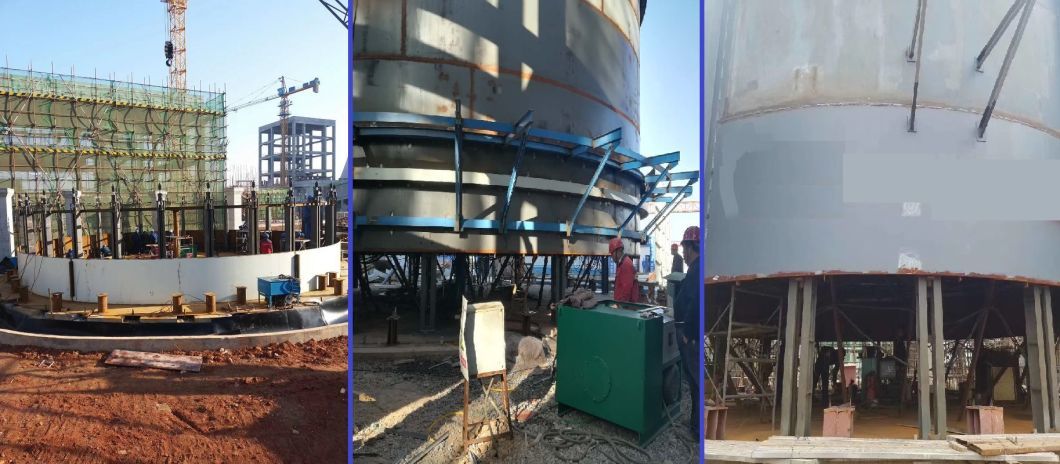 Simple Chuck Type Hydraulic Tank Jacking System Stock Available