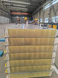 China 0.4-0.8mm Steel Thickness Acoustic Sandwich Panel Moisture Resistant wholesale