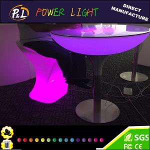 China Outdoor Lounge Furniture LED Illuminated Table wholesale