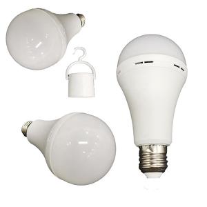 China E27 Rechargeable Emergency LED Bulb Ultraportable Plastic Material wholesale