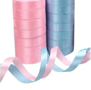 China Silk Satin Ribbon And Bow 10mm 38mm Flower Decor Gift Wrapping Birthday Party Decoration wholesale