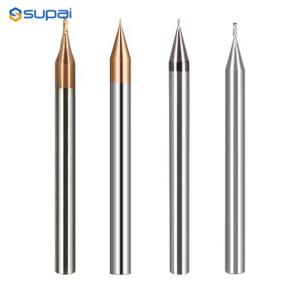 China Carbide Micro End Mills And Short Flute Length Various Materials Machining wholesale