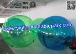 Transparent Floating Inflatable Water Ball , Walking Water Zorb Ball 2.5m