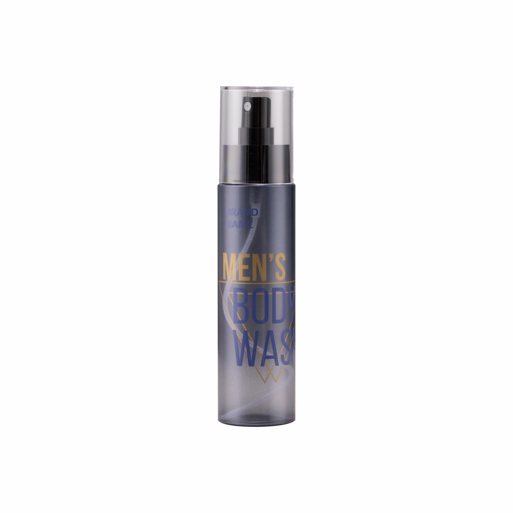 ODM Cylinder 120ml 150ml Plastic Cosmetic Bottles With Sprayer