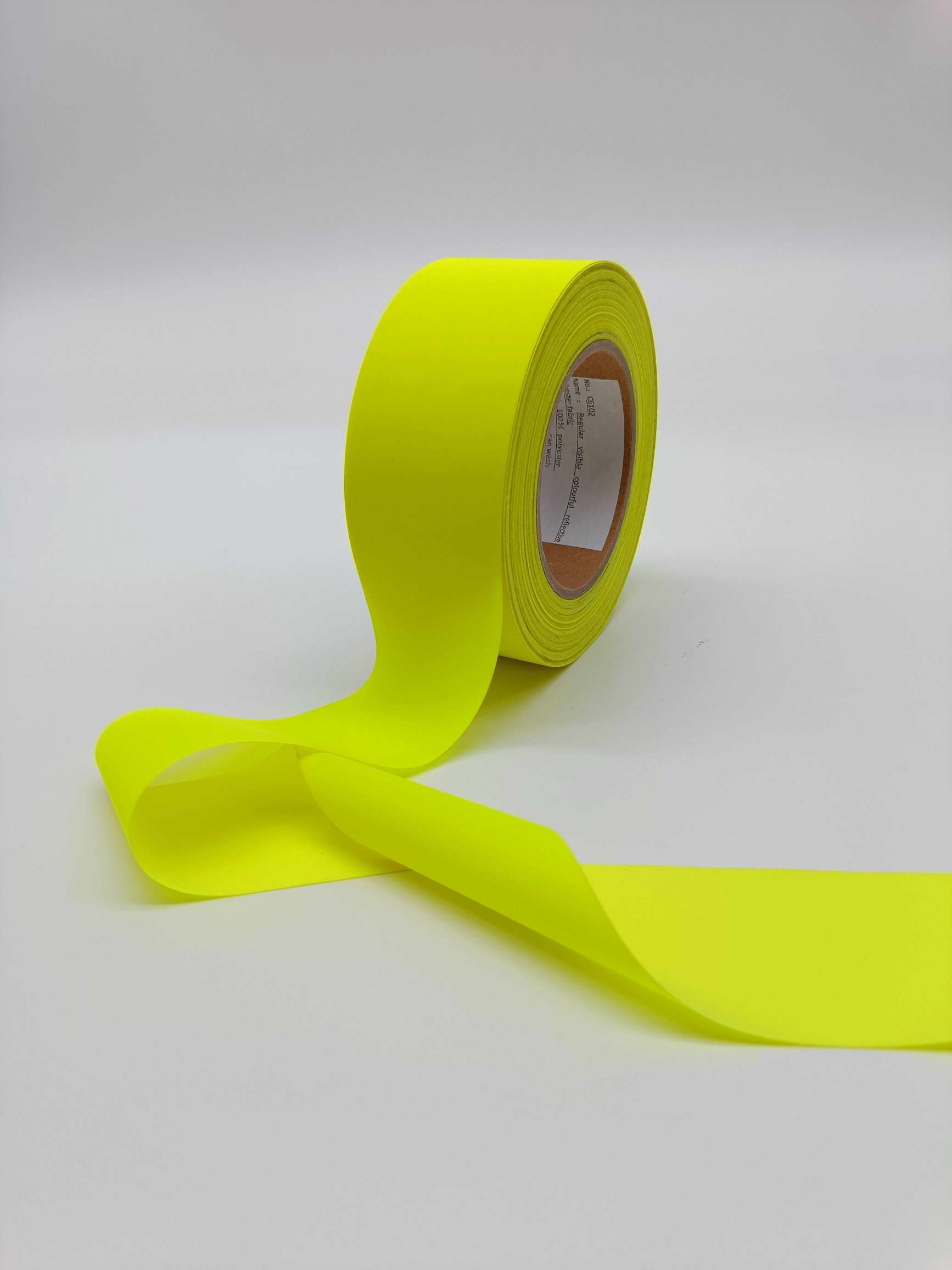 High Visibility Polyester Fabric Suppliers Safety Clothing Waterproof Reflective Tape 2.5cm 3cm 5cm