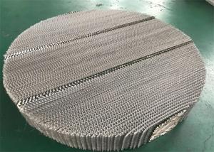 China Petrochemical Field SS316 Metal Structured Packing In Distillation Column 450y wholesale