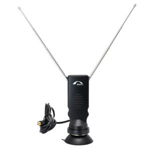 China Custom Logo 29*78mm Amplified TV Antenna Dab Tv Aerial With Connector IEC Male wholesale