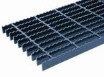 Black Hot Dip Galvanized Grating Industrial Serrated Galvanized Grating 25x3