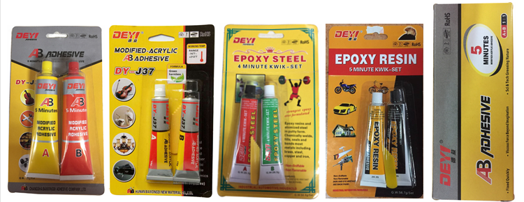 Modified Acrylic AB Glue For Daily Commodity Repair Double Component Glue