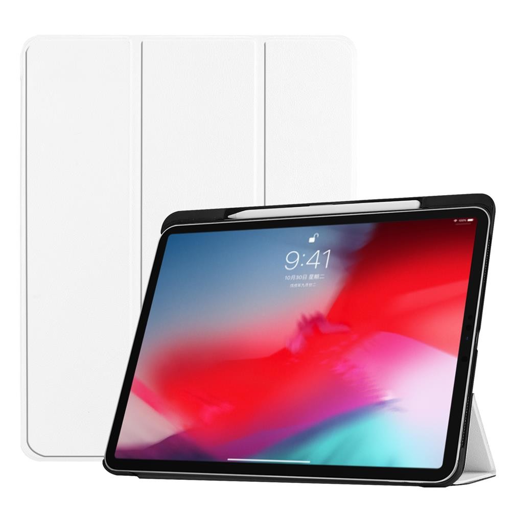 iPad Pro 11 2018 Folio Case,PU Leather Cover with Pencil Holder for iPad Pro 11