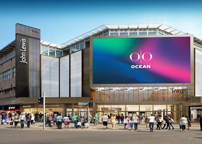 1R1G1B P4 6500cd/sqm Outdoor LED Advertising Screen 320*160mm AC240V