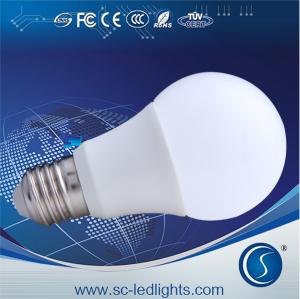 China Hot sales battery operated 5w e27 plastic led bulb light wholesale