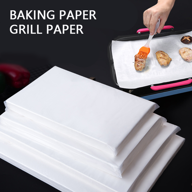 Digital Printing Compatible Double Side Silicone Coated Parchment Paper Natural White
