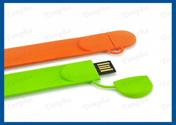 Twister Wristband Flash Drive Full Capacity With Custom Printed Logo