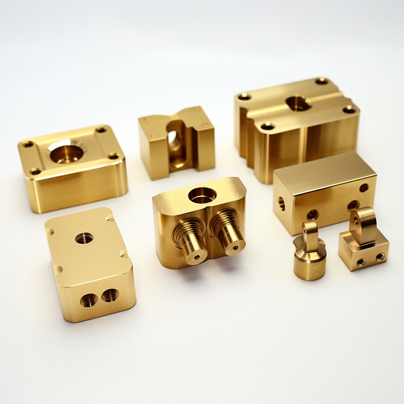 High Precision CNC Parts CNC Machining Custom Part Industrial Brass Components