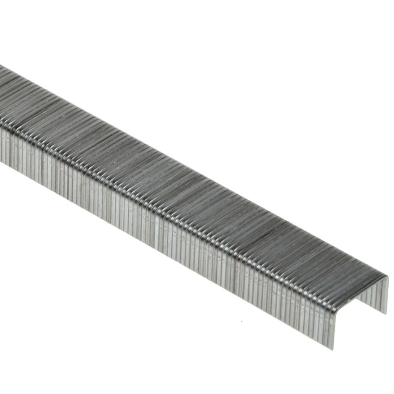 12.8mm 21Ga 8012 Upholstery Industrial Staples Galvanized Chisel Point Fine Wire 80 Series