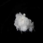 Siliconized Flame Retardant Polyester Fiber Nontoxic Quilt Filling Material