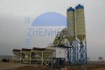 Concrete Machinery HZS75 Skip Hoist Stationary Concrete Batching Plant, Concrete