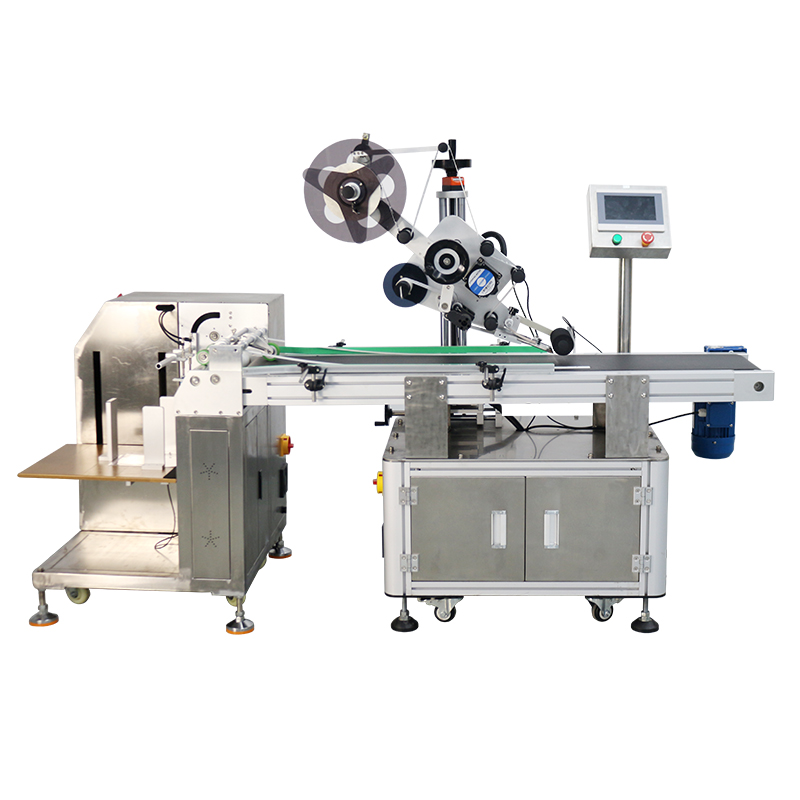 Video Outgoing-Inspection Thin Card Labeling Machine for Paper and Plastic Cards