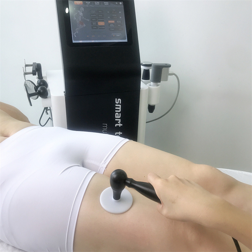 Shockwave Message Ultrasound Therapy Machine For Ankle Sprain Muscles Pain