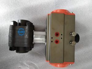 China A105 Material High Pressure Ball Valve Pneumatic Double Acting Operation wholesale