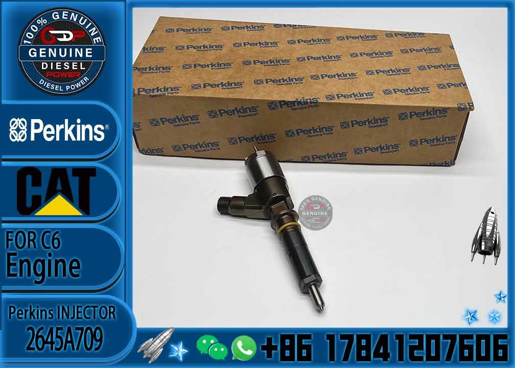 Diesel engine fuel injector 282-0490 2645A709 for 321D excavators engine diesel C6.6 C6.4 C4.2 injector